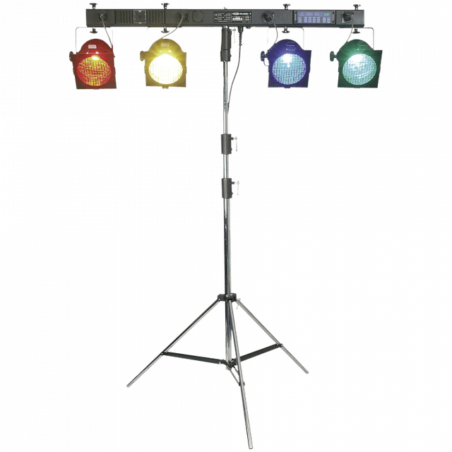 Afbeelding van Showtec 4Bar Vintage licht set